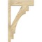 Ekena Millwork Merced Block Rough Sawn Outlooker, Douglas Fir, 6"W x 20"D x 32"H OUT06X20X32MRC05RDF - alternate 3